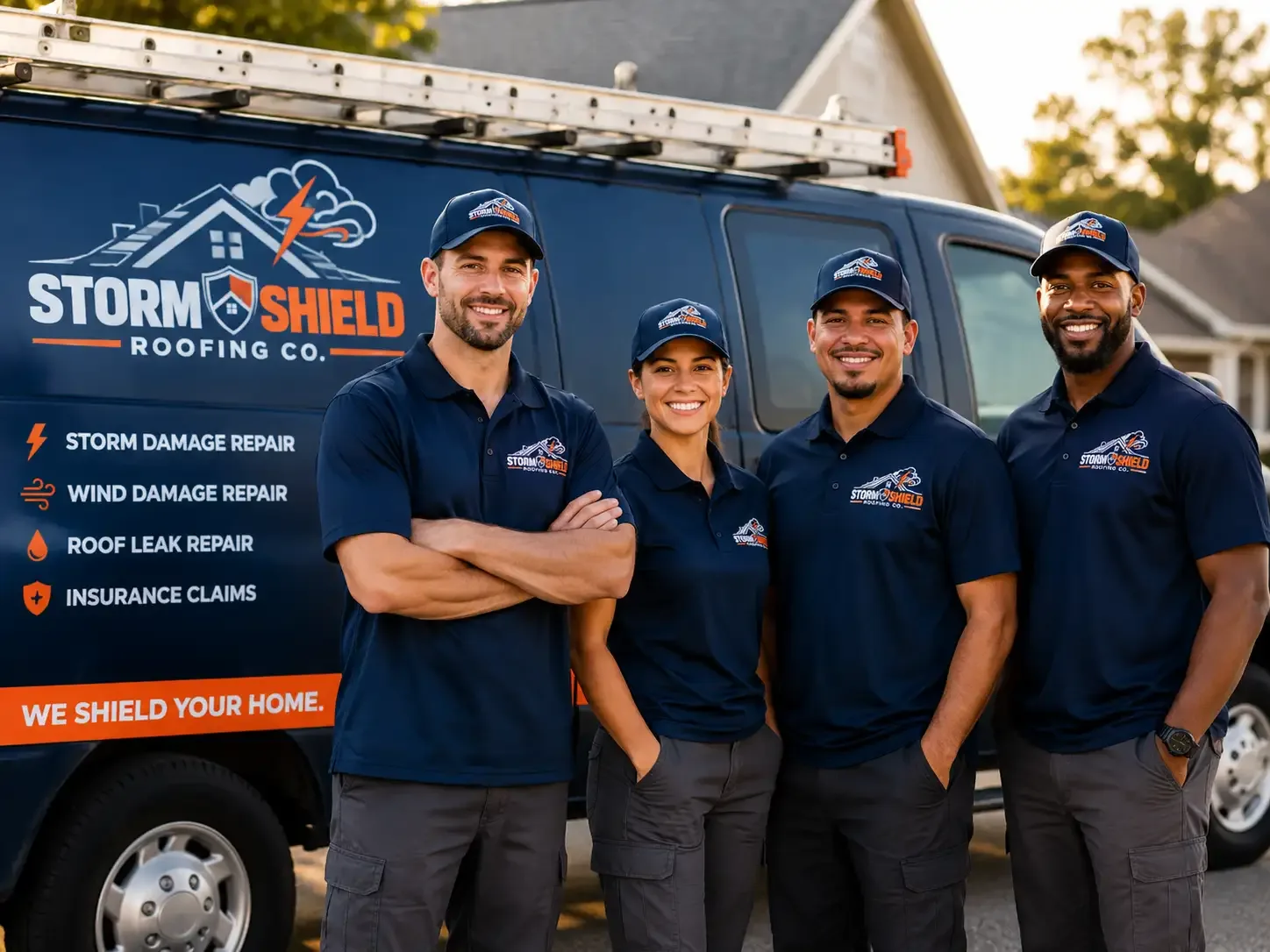 Storm Damage Roof Repair company in Rockton, PA